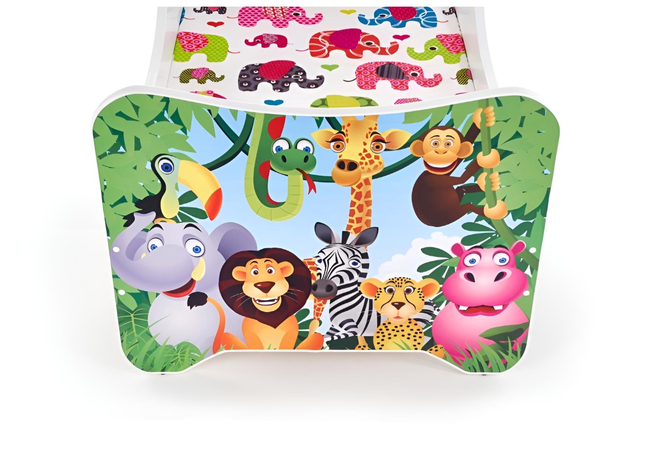 Bett Happy Jungle (70x140)