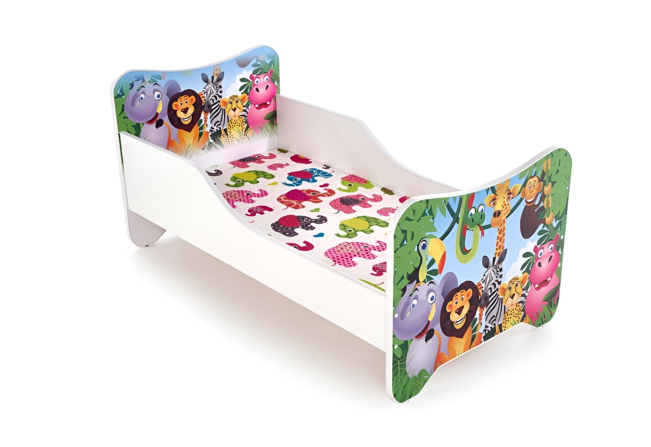 Bett Happy Jungle (70x140)