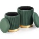 Pouf Set Monty Premium