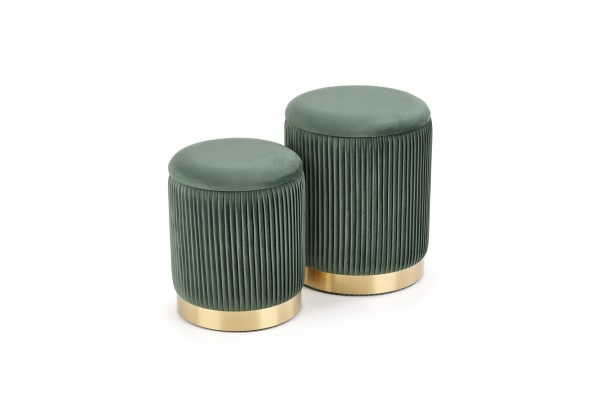 Pouf Set Monty Premium