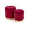 Pouf Set Polly