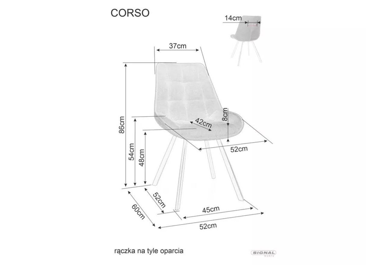 Stuhl Corso