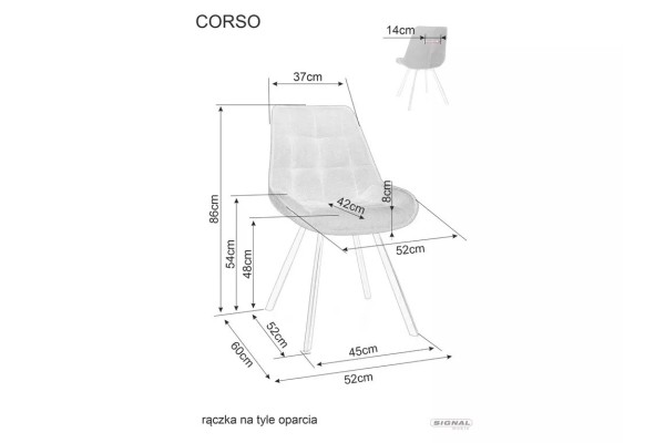 Stuhl Corso