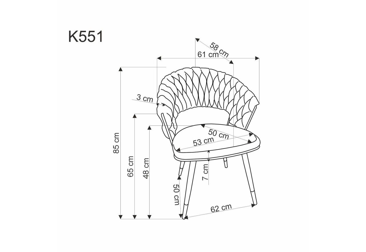 Stuhl K551 