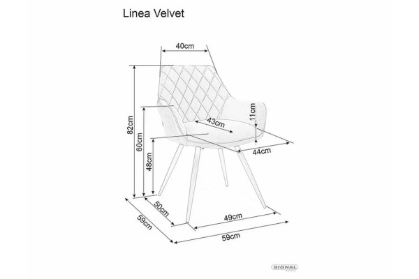 Stuhl Linea 