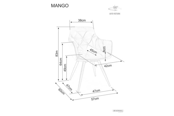 Stuhl Mango 