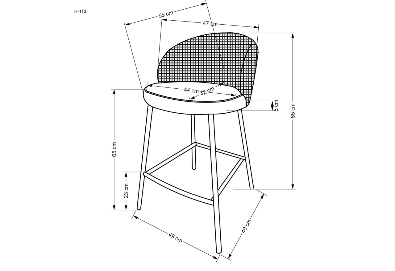 Barstuhl H113 