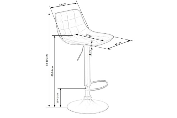 Barstuhl H95 