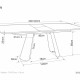 Esstisch Canon (76x200-240)