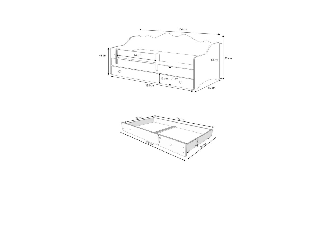 Bett Sena (80x160) Bett Sena (80x160)