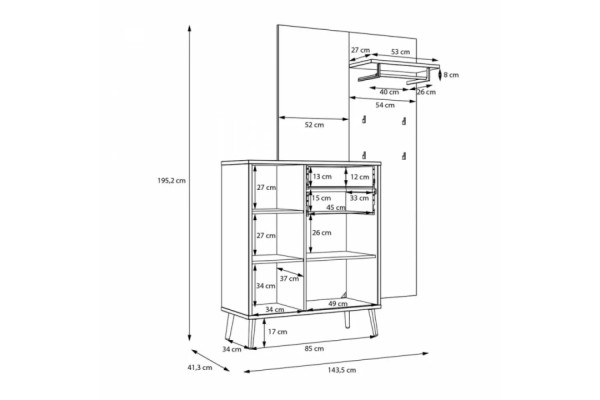 Garderobe Venua