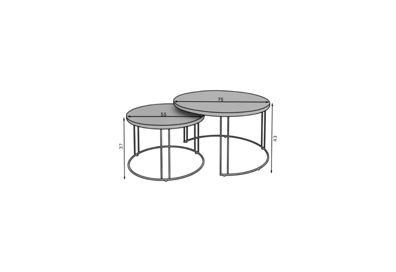 Couchtisch Set Itta Lux Couchtisch Set Itta Lux