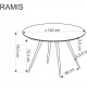 Esstisch Aramis (o120x76)