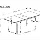 Esstisch Nelson (90x160-200) Esstisch Nelson (90x160-200)