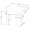 Esstisch Ringo W (102x102-142)