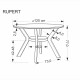 Esstisch Rupert (o120x77) Esstisch Rupert (o120x77)