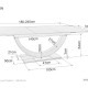 Esstisch Wilson LM (100x180-240) Esstisch Wilson LM (100x180-240)