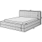 Bett Dario S (140x200)