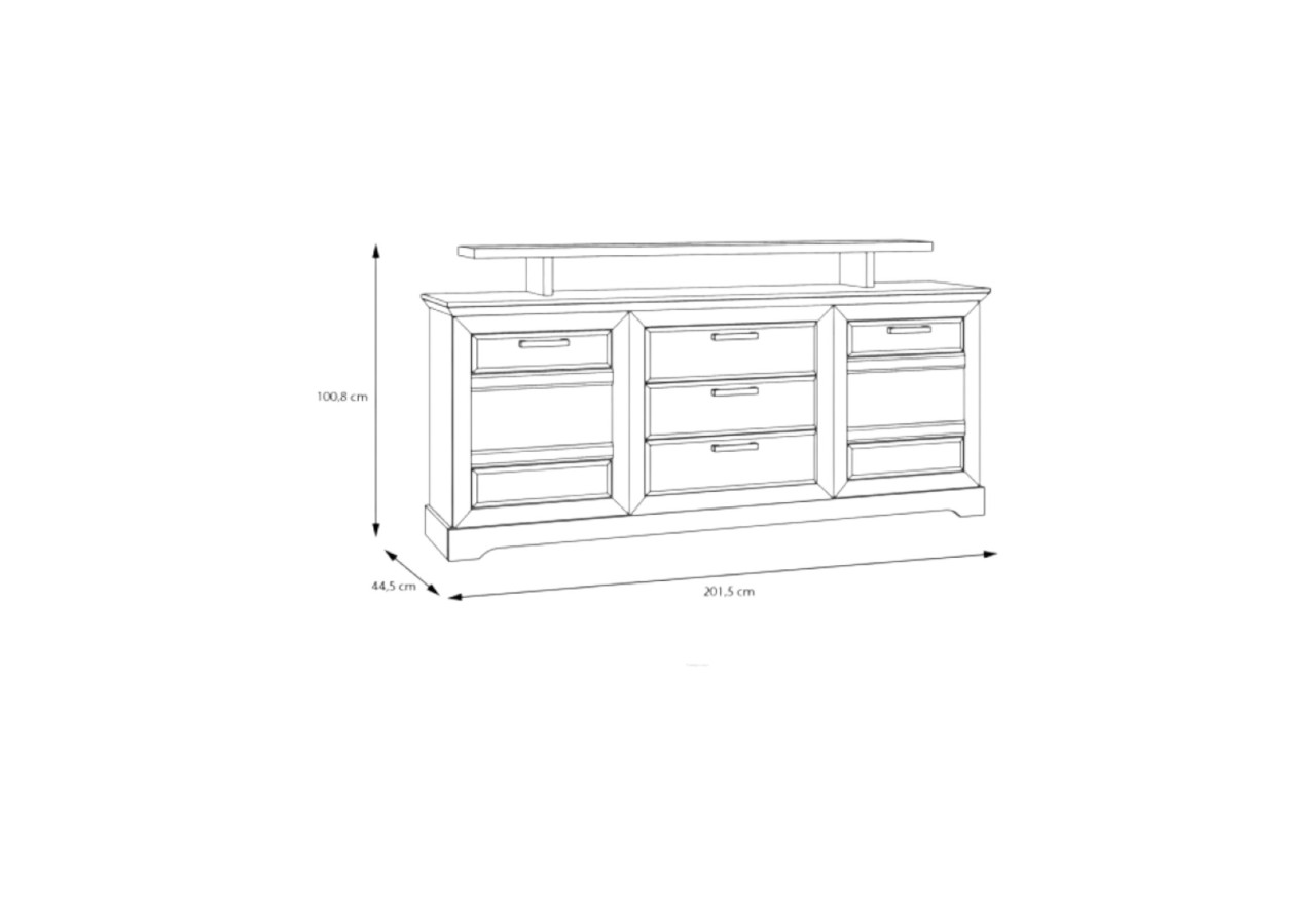 Sideboard Cortela Lux