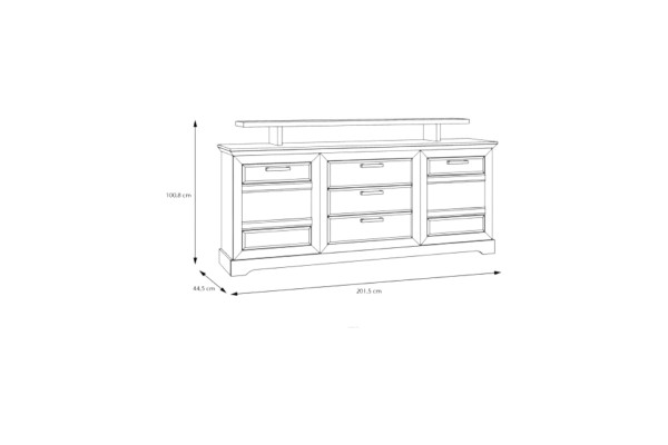 Sideboard Cortela Lux