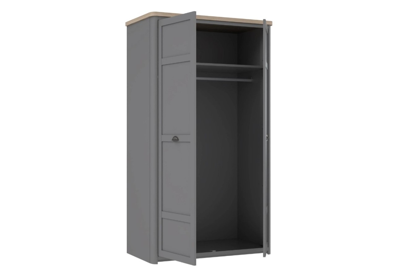 Kleiderschrank Genoa Lux (110cm)