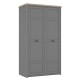 Kleiderschrank Genoa Lux (110cm)