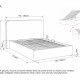 Bett Lumia Raven (140x200)