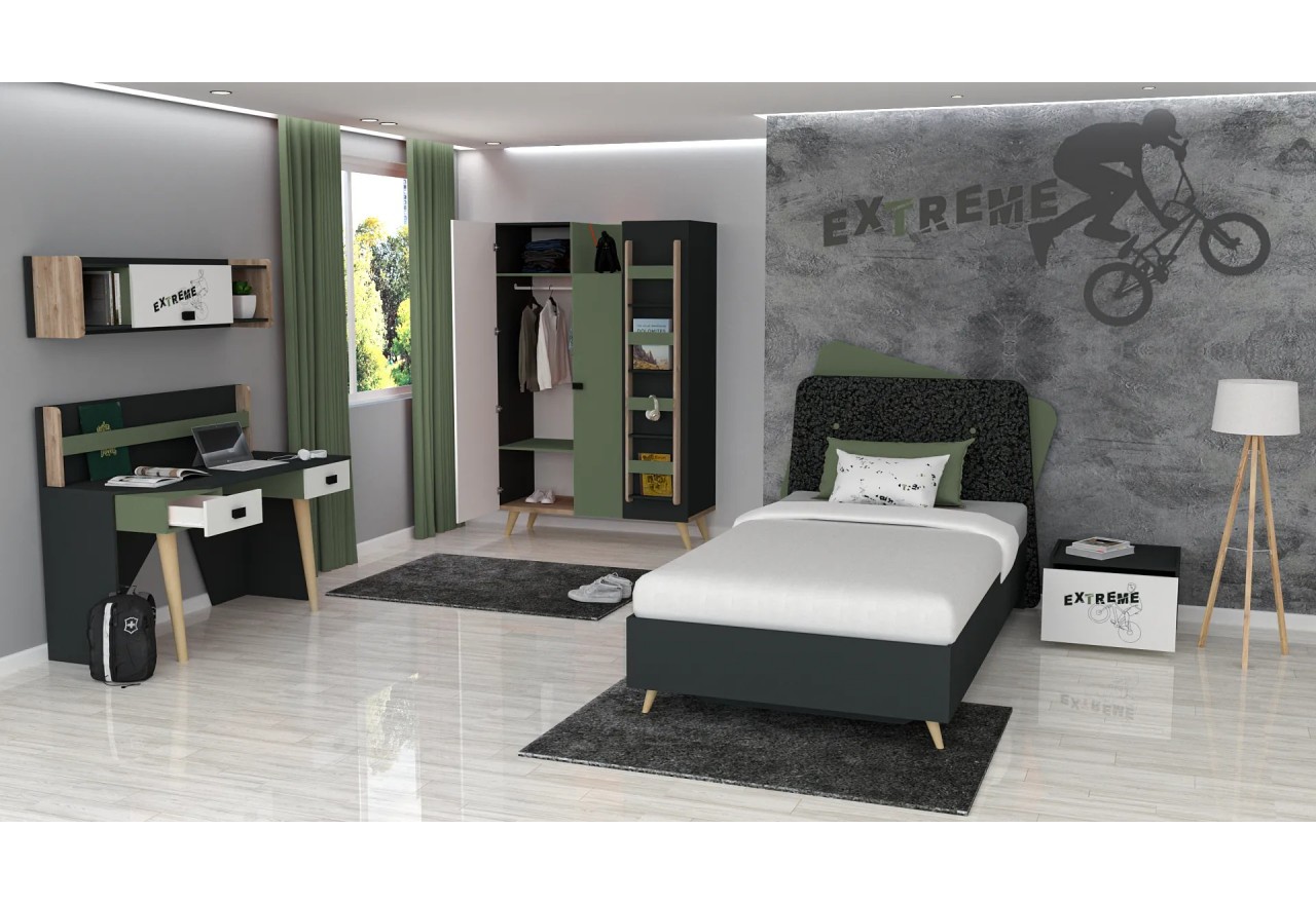 Kleiderschrank Ekstrim (130cm)