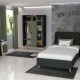 Kleiderschrank Ekstrim (130cm)