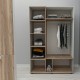 Kleiderschrank Evon (130cm)