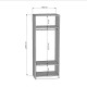 Kleiderschrank Napoleon (80cm)