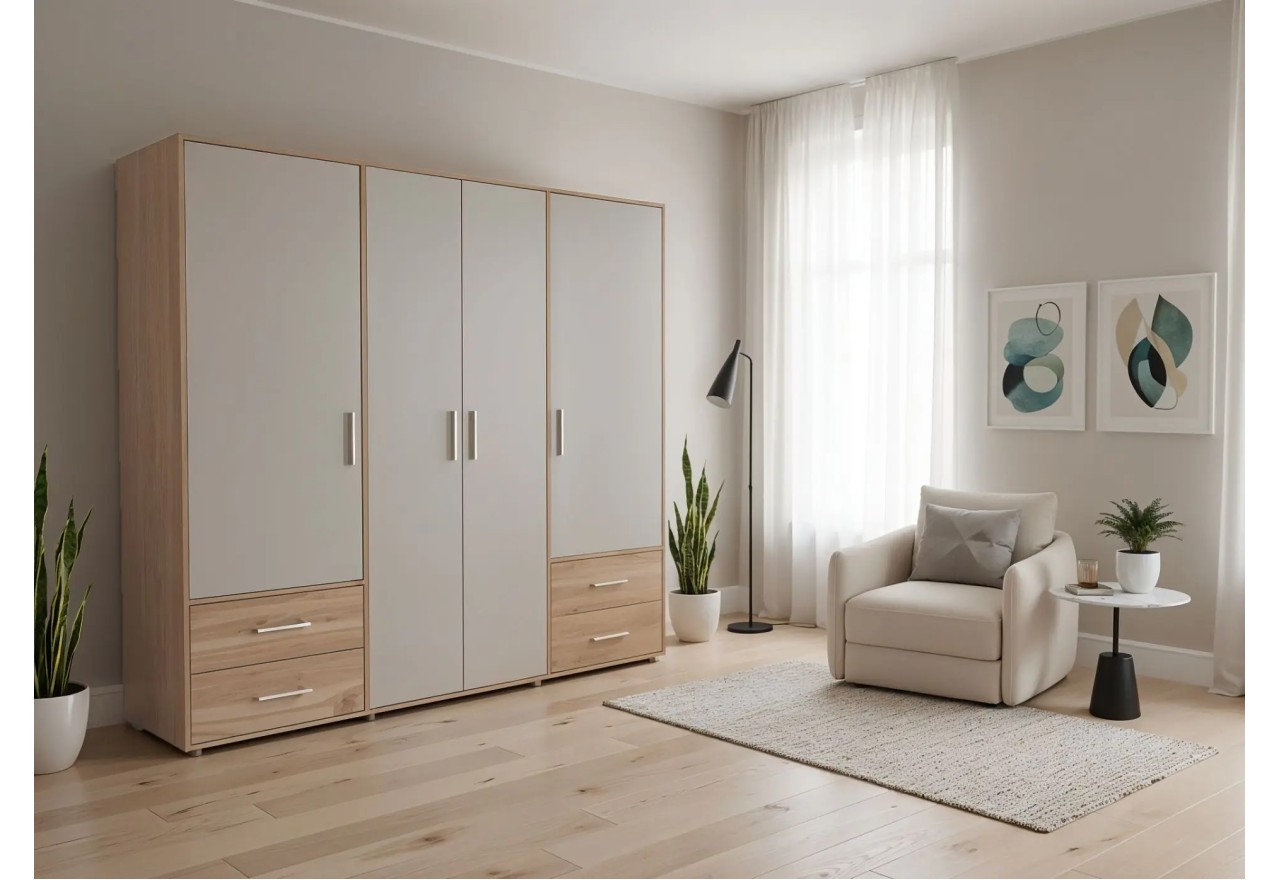 Kleiderschrank Nino (205cm)