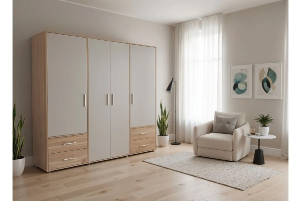Kleiderschrank Nino (205cm)
