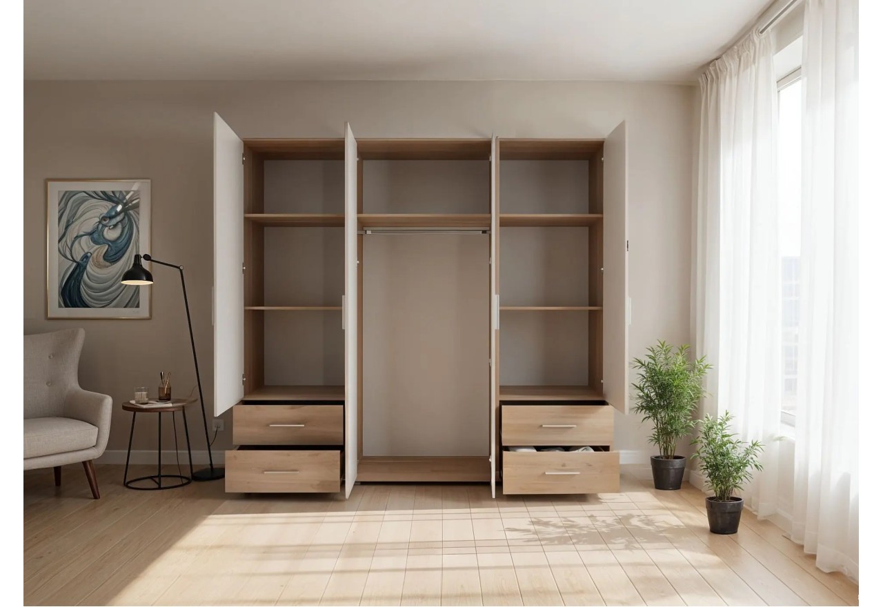 Kleiderschrank Nino (205cm)
