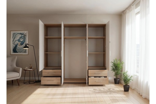 Kleiderschrank Nino (205cm)