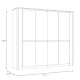 Kleiderschrank Vodol (240cm)
