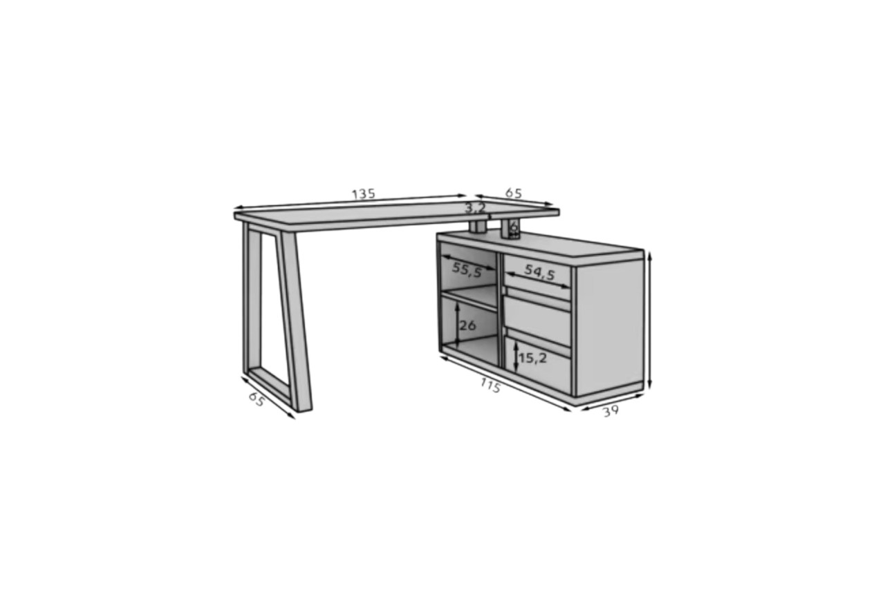 Schreibtisch Edo Premium Schreibtisch Edo Premium