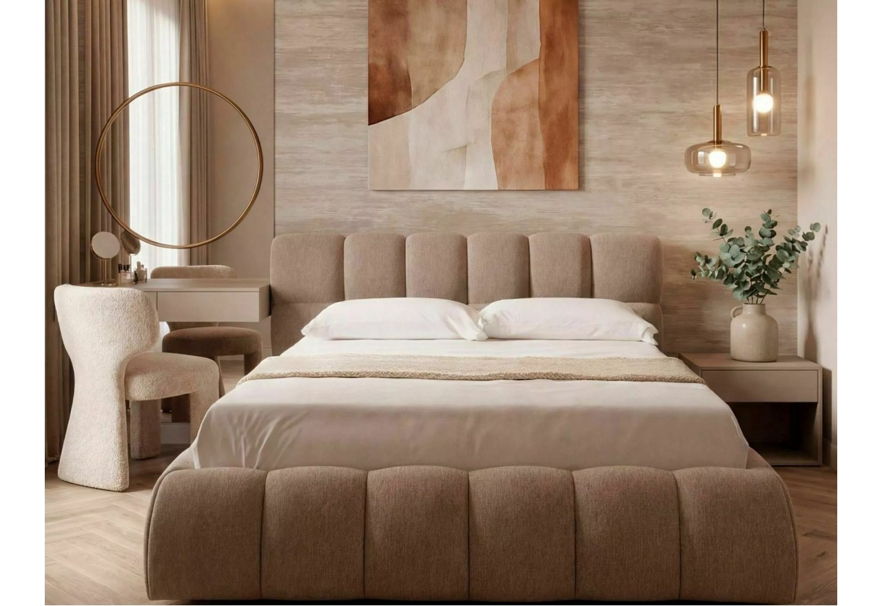 Bett Parma Raven (160x200)