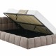 Bett Parma Raven (140x200)