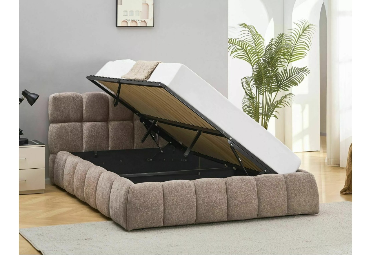 Bett Parma Raven (160x200)