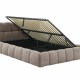 Bett Parma Raven (160x200)