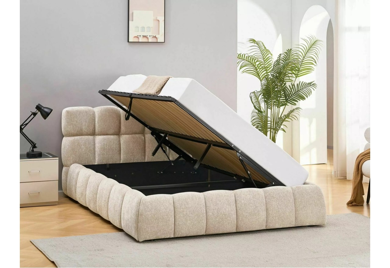 Bett Parma Raven (140x200)