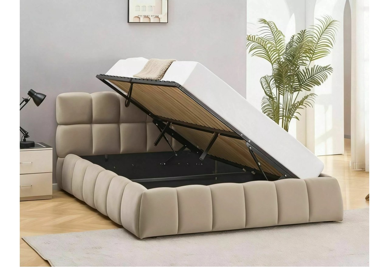 Bett Parma Velvet (160x200)