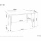 Esstisch Rion (70x130)