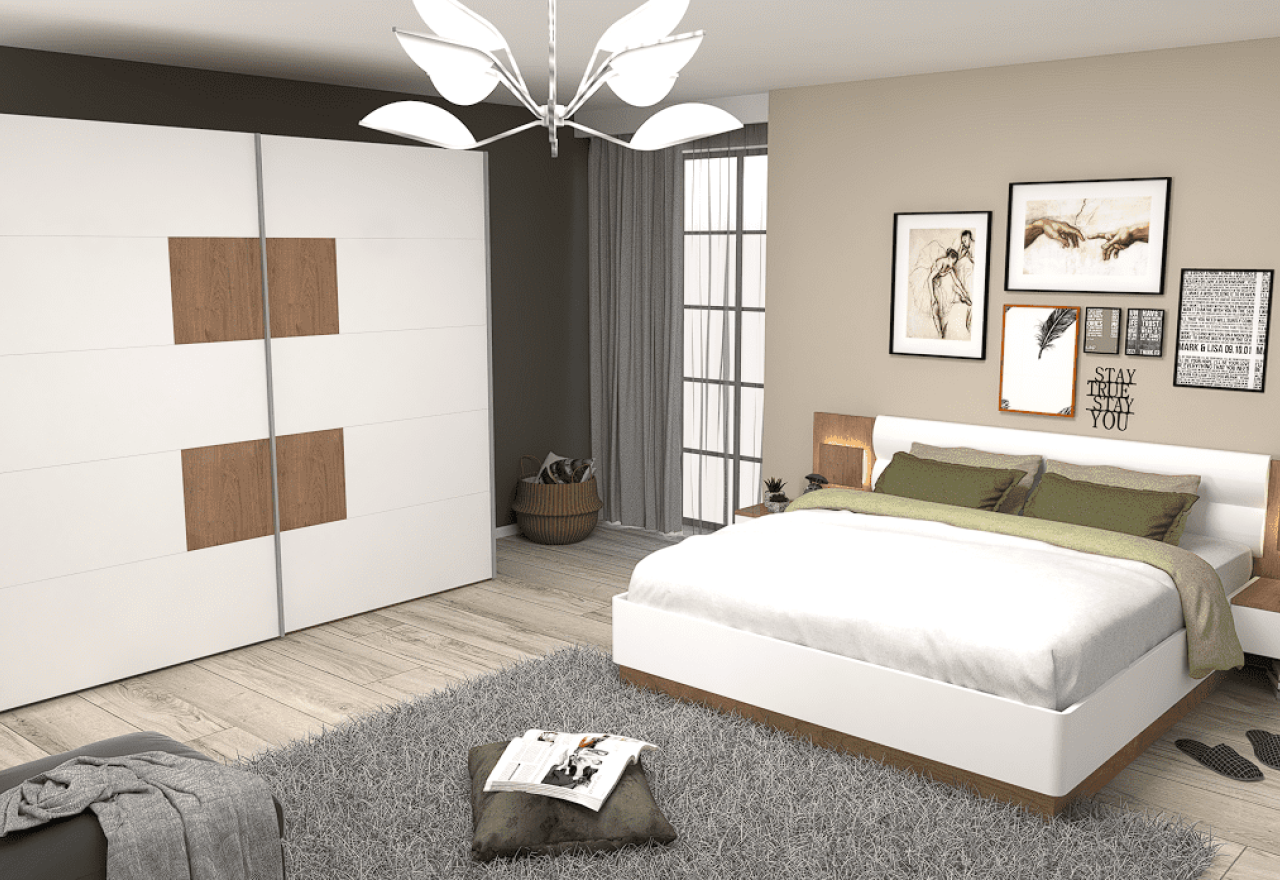 Bedroom Set Capri (ex exhibition) Bedroom Set Capri (ex exhibition)