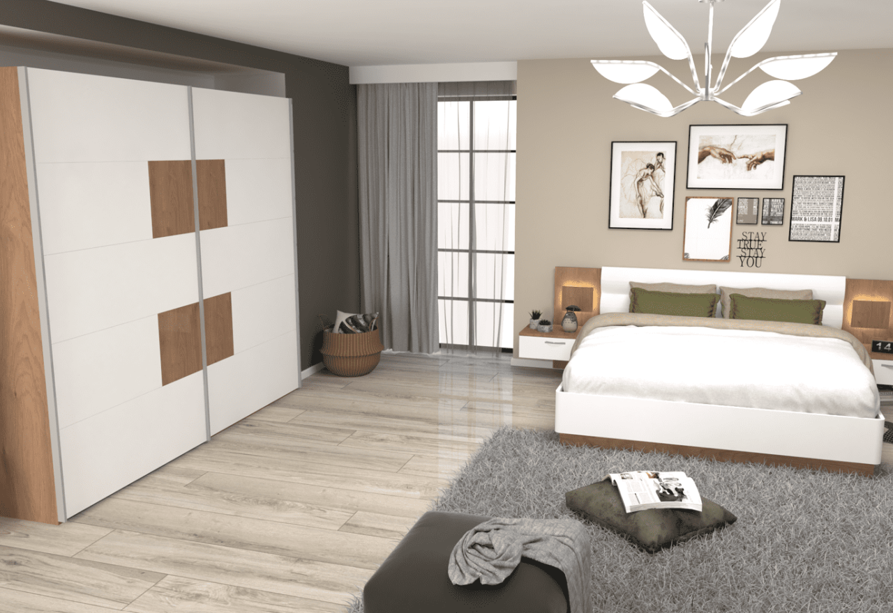 Bedroom Set Capri (ex exhibition) Bedroom Set Capri (ex exhibition)