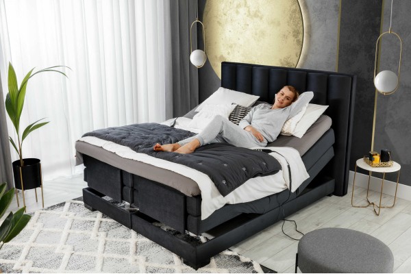 Boxspringbett  Theo-E  M (160x200)