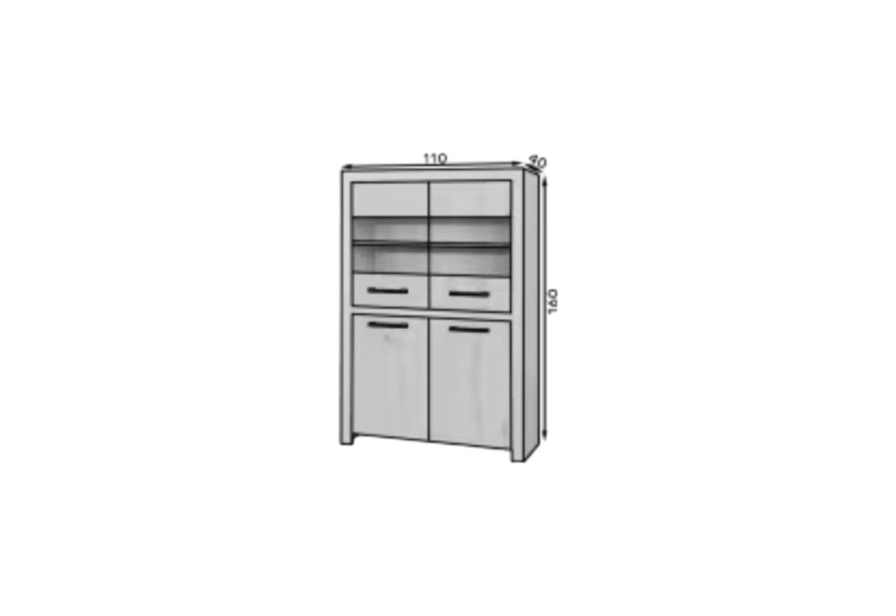 Vitrine Janette Vitrine Janette