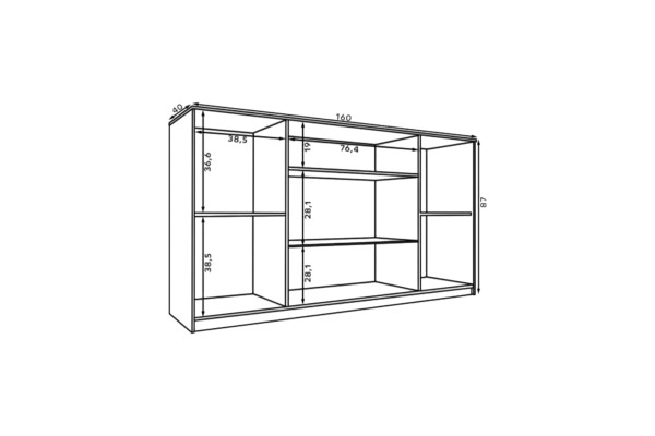 Sideboard Evy I LED