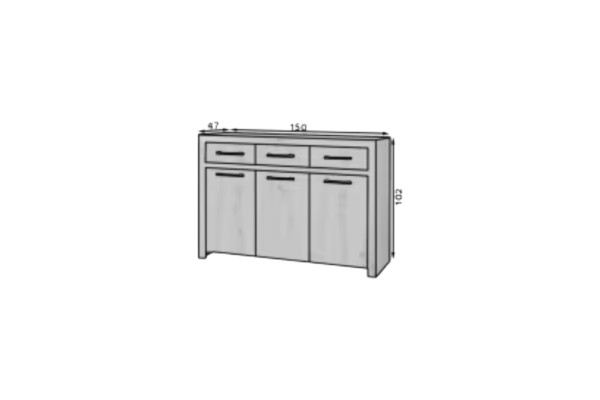 Sideboard Janette Lux